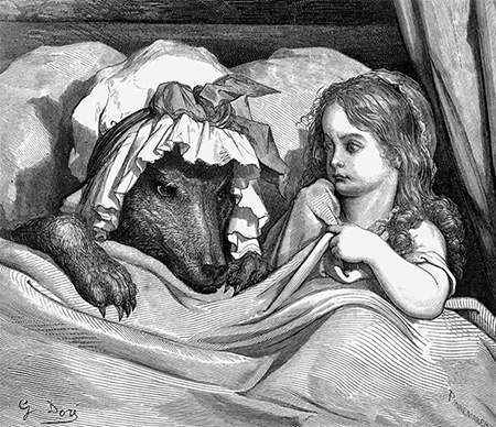 cappuccetto rosso gustave dore